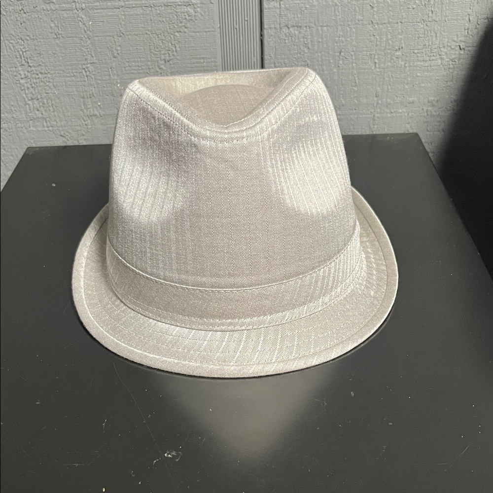Stylish Gray Fedora Hat